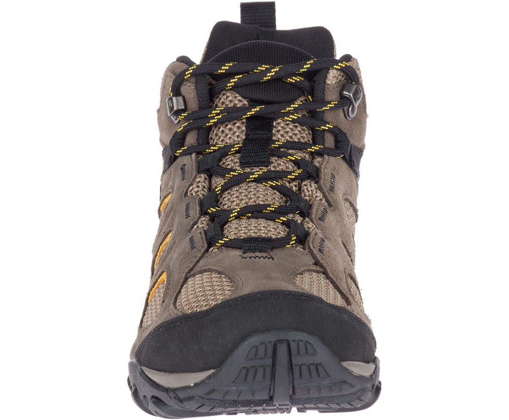 Merrell Vandrestøvler Herre - Yokota 2 Mid Waterproof Wide Width - Brune - JNK807654